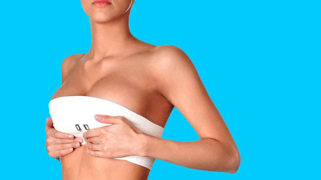 Attractive woman who had a breast lift procedure in Colorado Springs